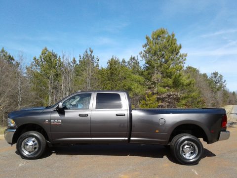 Granite Crystal Metallic Ram 3500 Tradesman Crew Cab 4x4 Dual Rear Wheel.  Click to enlarge.