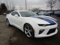Front 3/4 View of 2018 Chevrolet Camaro SS Coupe #3