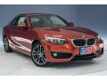 Front 3/4 View of 2018 BMW 2 Series 230i Coupe #11