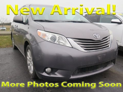 Predawn Gray Mica Toyota Sienna XLE AWD.  Click to enlarge.