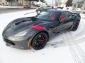 Front 3/4 View of 2018 Chevrolet Corvette Grand Sport Coupe #2