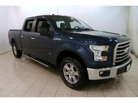 Blue Jeans Metallic Ford F150 XLT SuperCrew 4x4.  Click to enlarge.