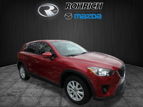 Zeal Red Mica Mazda CX-5 Touring AWD.  Click to enlarge.