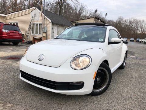 Candy White Volkswagen Beetle 2.5L.  Click to enlarge.