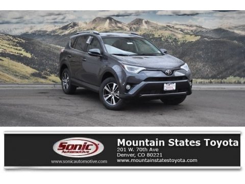 Magnetic Gray Metallic Toyota RAV4 XLE AWD.  Click to enlarge.