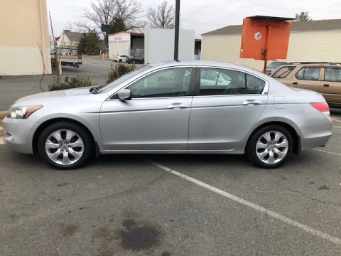 Alabaster Silver Metallic Honda Accord EX-L V6 Sedan.  Click to enlarge.