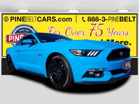 Grabber Blue Ford Mustang GT Premium Coupe. Click to enlarge. Grabber Blue Ford Mustang GT Premium Coupe. Click to enlarge.