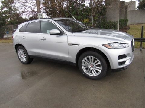 Indus Silver Metallic Jaguar F-PACE 25t AWD Prestige.  Click to enlarge.