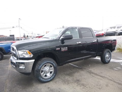 Black Forest Green Pearl Ram 2500 SLT Crew Cab 4x4.  Click to enlarge.