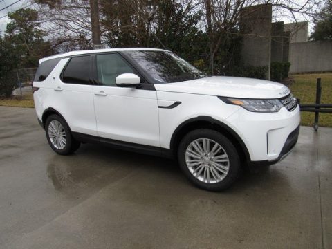 Fuji White Land Rover Discovery HSE Luxury.  Click to enlarge.