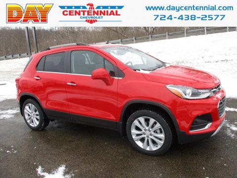Red Hot Chevrolet Trax Premier AWD.  Click to enlarge.