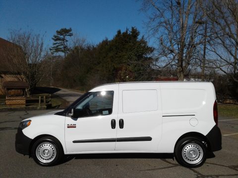 Bright White Ram ProMaster City Tradesman Cargo Van.  Click to enlarge.