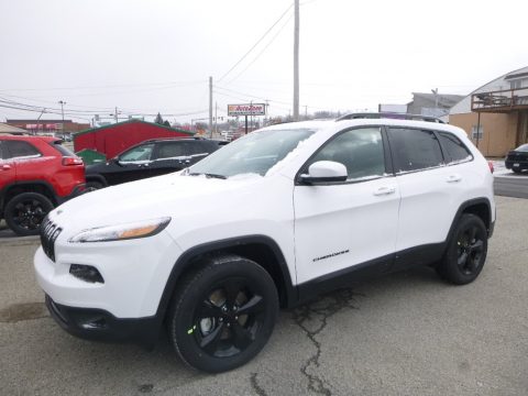 Bright White Jeep Cherokee Limited 4x4.  Click to enlarge.