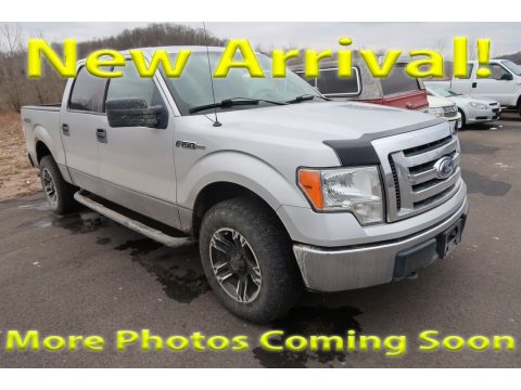 Brilliant Silver Metallic Ford F150 XLT SuperCrew 4x4.  Click to enlarge.