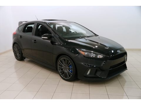 Shadow Black Ford Focus RS.  Click to enlarge.