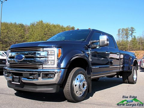 Blue Jeans Ford F450 Super Duty King Ranch Crew Cab 4x4.  Click to enlarge.
