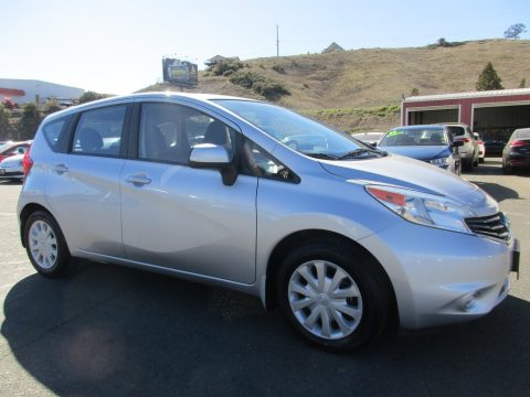 Brilliant Silver Nissan Versa Note SV.  Click to enlarge.