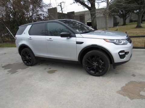 Indus Silver Metallic Land Rover Discovery Sport HSE Luxury.  Click to enlarge.