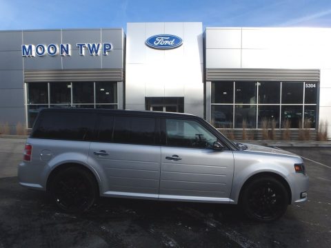 Ingot Silver Ford Flex SEL AWD.  Click to enlarge.