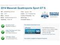 Dealer Info of 2014 Maserati Quattroporte GTS #2