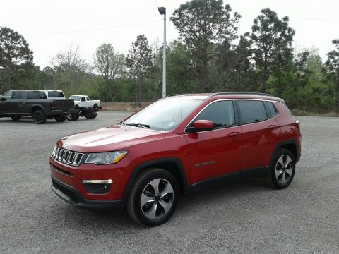 Redline Pearl Jeep Compass Latitude.  Click to enlarge.