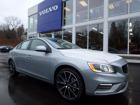 Electric Silver Metallic Volvo S60 T5 AWD Dynamic.  Click to enlarge.