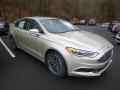 Front 3/4 View of 2018 Ford Fusion SE AWD #6
