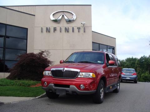 Laser Red Metallic Lincoln Navigator 4x4.  Click to enlarge.
