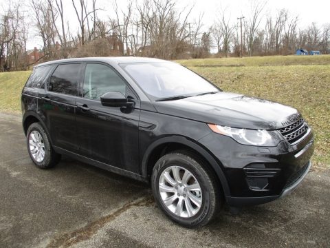 Narvik Black Metallic Land Rover Discovery Sport SE.  Click to enlarge.