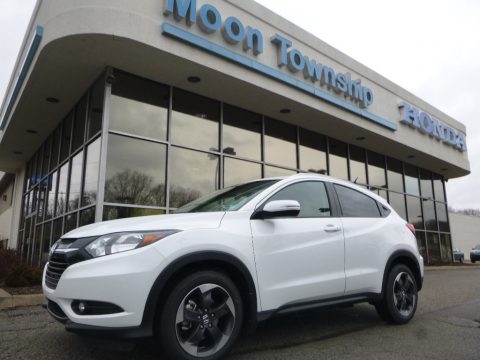 White Orchid Pearl Honda HR-V EX-L AWD.  Click to enlarge.