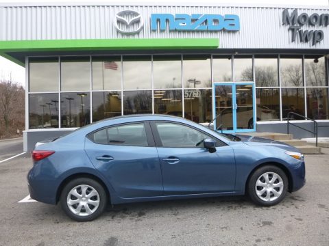 Eternal Blue Mica Mazda MAZDA3 Sport 4 Door.  Click to enlarge.