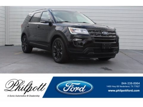 Shadow Black Ford Explorer XLT.  Click to enlarge.