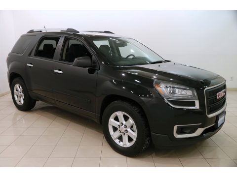 Ebony Twilight Metallic GMC Acadia SLE AWD.  Click to enlarge.