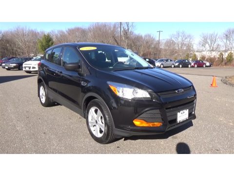 Tuxedo Black Ford Escape S.  Click to enlarge.