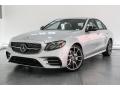 Front 3/4 View of 2018 Mercedes-Benz E 43 AMG 4Matic Sedan #12