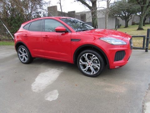 Caldera Red Jaguar E-PACE First Edition.  Click to enlarge.