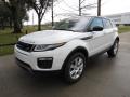 Front 3/4 View of 2018 Land Rover Range Rover Evoque SE #10