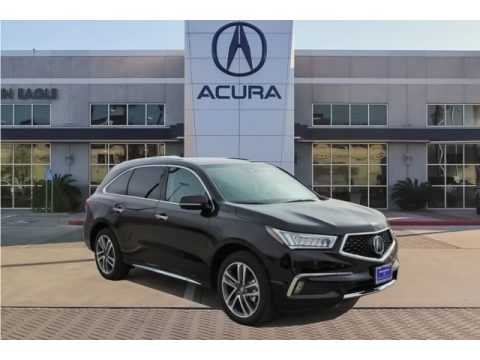 Black Copper Pearl Acura MDX Advance SH-AWD.  Click to enlarge.