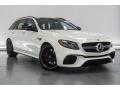 Front 3/4 View of 2018 Mercedes-Benz E AMG 63 S 4Matic Wagon #33