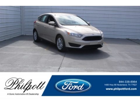 White Gold Ford Focus SE Hatch.  Click to enlarge.