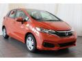Front 3/4 View of 2018 Honda Fit LX #2