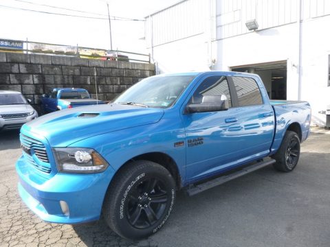 Hydro Blue Pearl Ram 1500 Sport Crew Cab 4x4. Click to enlarge. Hydro Blue Pearl Ram 1500 Sport Crew Cab 4x4. Click to enlarge.