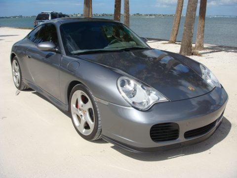 Seal Grey Metallic Porsche 911 Carrera 4S Coupe.  Click to enlarge.