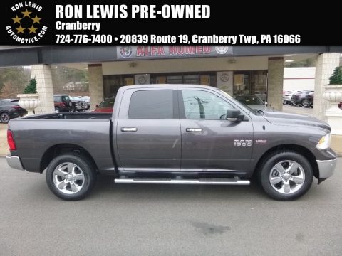 Granite Crystal Metallic Ram 1500 Big Horn Crew Cab 4x4.  Click to enlarge.