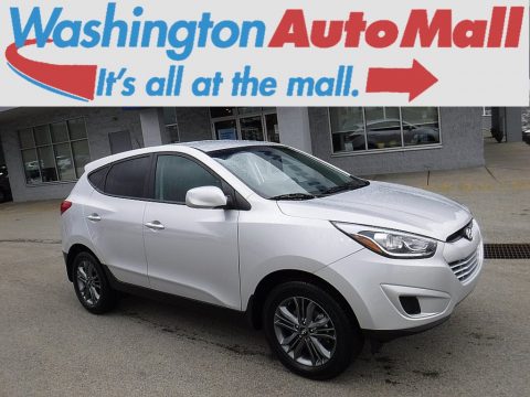Diamond Silver Hyundai Tucson GLS AWD.  Click to enlarge.