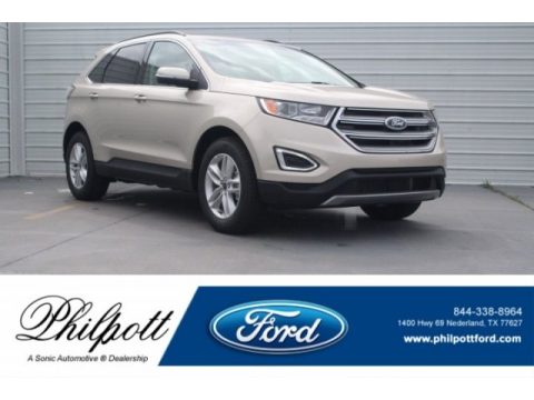 White Gold Ford Edge SEL.  Click to enlarge.