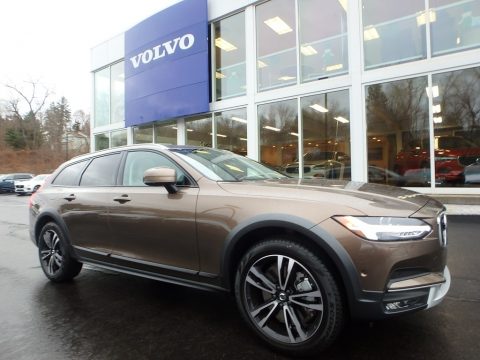 Twilight Bronze Metallic Volvo V90 Cross Country T5 AWD.  Click to enlarge.