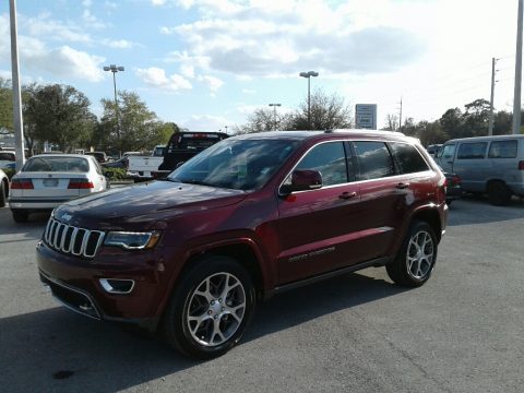 Velvet Red Pearl Jeep Grand Cherokee Sterling Edition.  Click to enlarge.