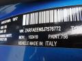 Alfa Romeo Color Code 756 Misano Blue Metallic #20