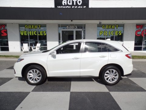 White Diamond Pearl Acura RDX Technology.  Click to enlarge.